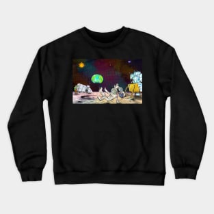 A Trip to the Moon Crewneck Sweatshirt